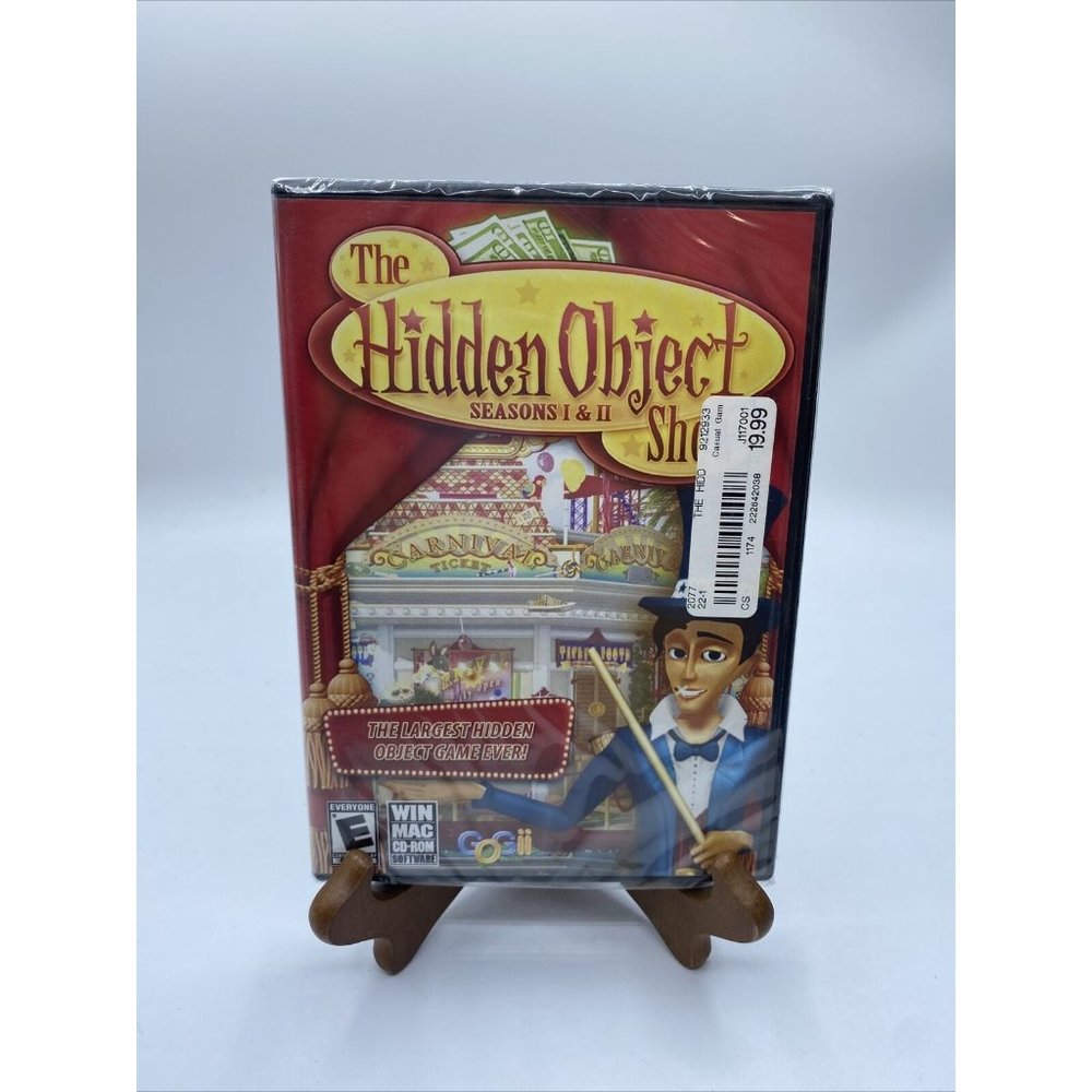 Hidden Object Show: Seasons I & II New (Windows/Mac, 2009) Sealed Tags nh